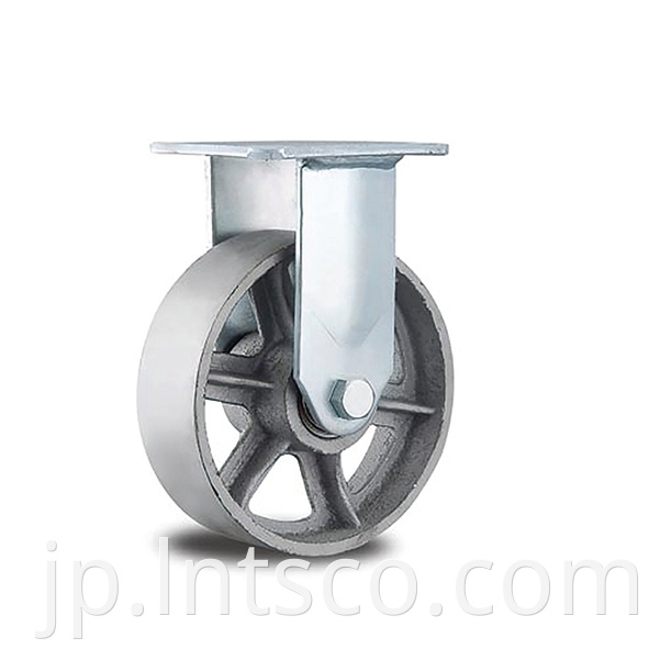 Heavy Duty Cast Iron Rigid Casters